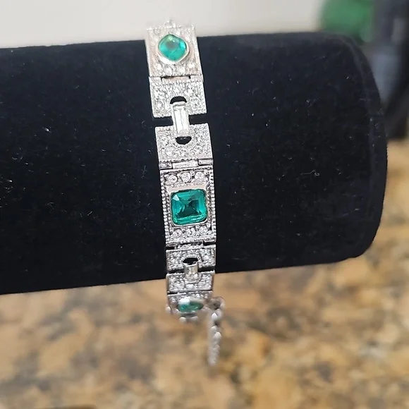 Art deco reproduction costume jewelry - Picture 3 of 4